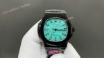 Patek Philippe Nautilus Swiss 9015 Movement 316L Steel Tiffany Blue Face Watch 40mm